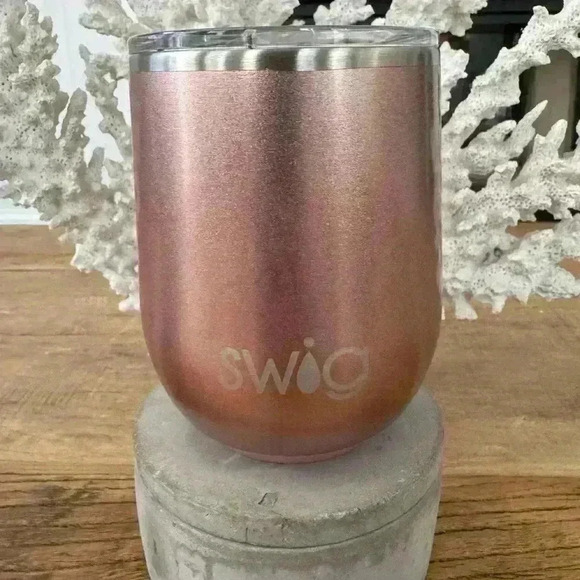 Swig Life 12 oz Stainless Steel Stemless Wine Cup ~ NEW! - Picture 5 of 7